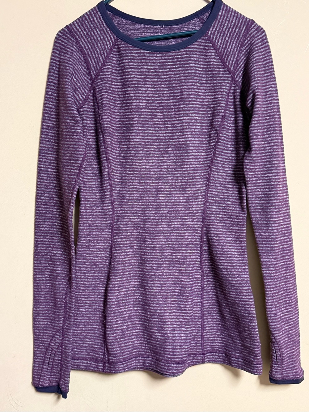 Lululemon Purple Long-Sleeve
Performance Top
Size 4